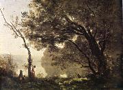 Corot Camille I remember of Mortefontaine painting